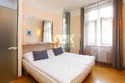 Pronjem, luxusn byt 1+kk, Belgick, Praha 2 - Vinohrady, 33 m2, posilovna, sauna, recepce, u metra