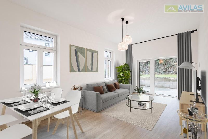 Prodej bytu 2+kk 64 m2 s terasou v centru Benešova - foto 1 z 10