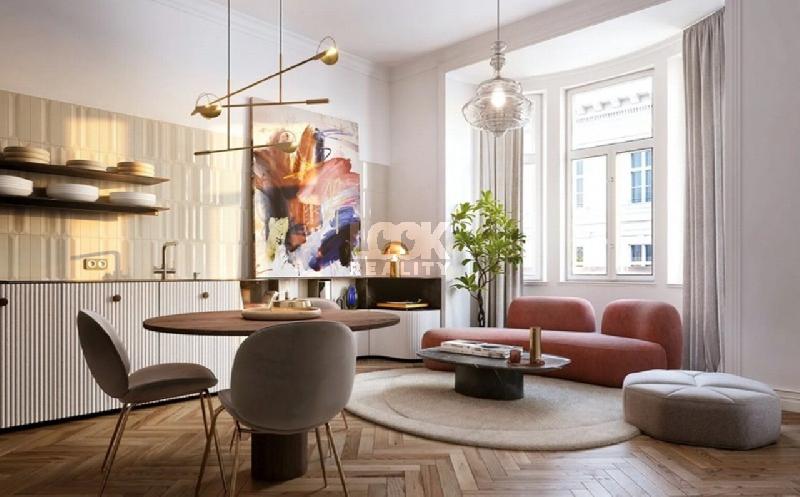 Prodej, nádherný byt, 4+kk, 135 m2, Bělehradská, Praha 2 - Vinohrady, po rekonstrukci, sklep - foto 1 z 6