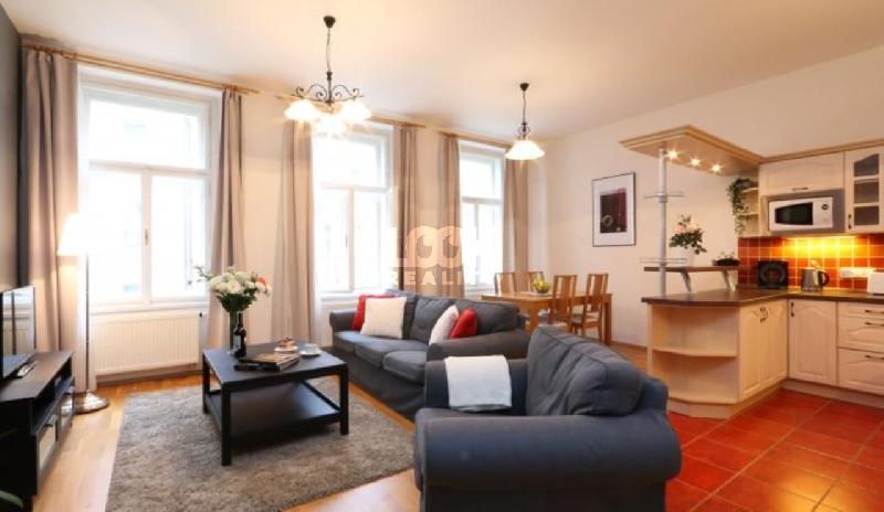 Pronájem, krásný byt 3+kk, Sázavská, Praha 2 - Vinohrady, garáž, nedaleko Riegrovy sady, u metra - foto 1 z 5