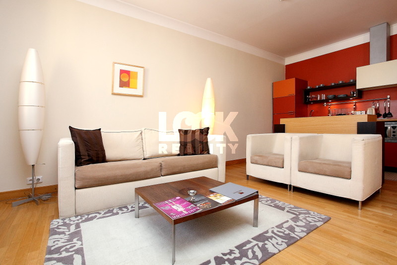 Pronájem, luxusní byt 2+kk, Belgická, Praha 2 - Vinohrady, 60 m2, sauna, fitness, recepce, u metra - foto 1 z 7