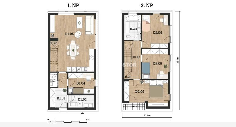 ŘRD 5+kk, 131,6m2, ul. Ve Dvoře,  Roudnice nad Labem, Bydlení ve Dvoře D1 - foto 1 z 6