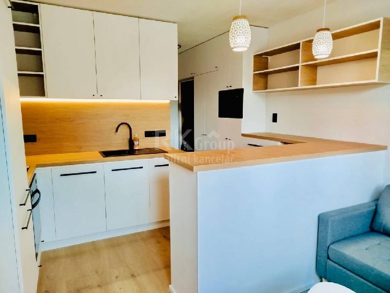 Pronájem světlého bytu 1+1, 36m2, sklep, 1. patro, ul. Mánesova - Mariánské Lázně - foto 1 z 10