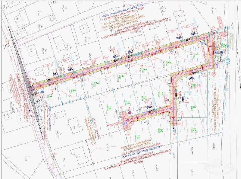 Prodej pozemku o výměře 15.574 m2,  projekt s platným stavebním povolením Vojkov, okr. Benešov - foto 1 z 10